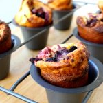 National Blueberry Popover Day Blueberry Lemon Popovers