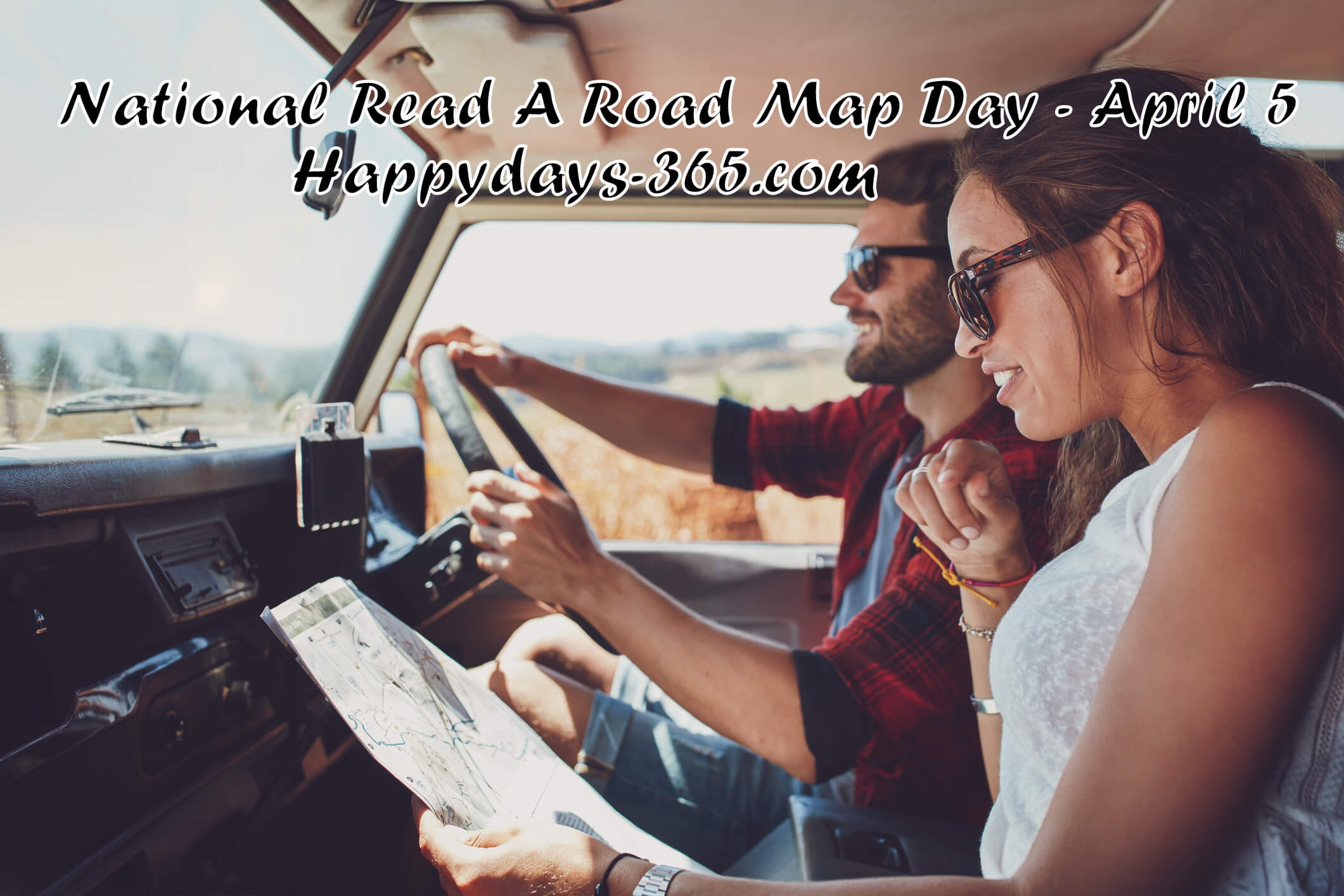 National Read A Road Map Day April 5 2019 Happy Days 365 