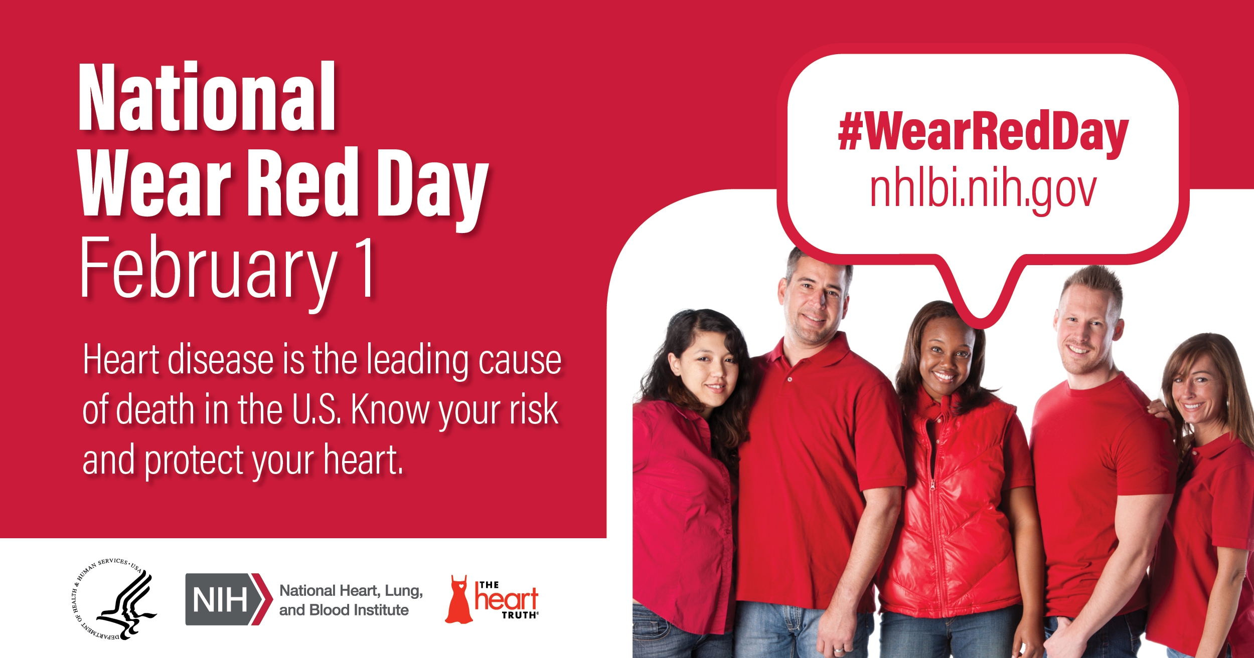 National Wear Red Day National Heart Lung And Blood Institute 