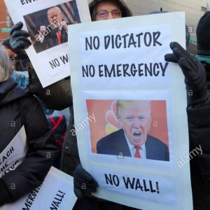 New York Ny Usa 18th Feb 2019 Large Crowd Rallied At Union