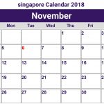 November 2018 Calendar Singapore Holidays Free March 2019 Calendar