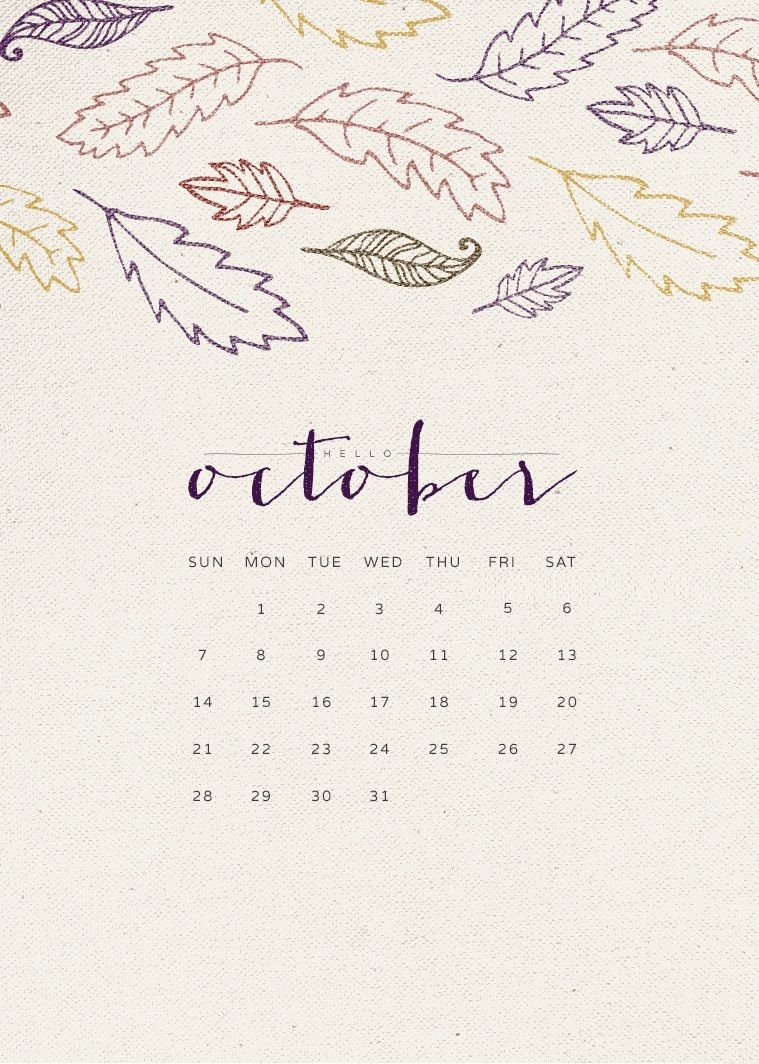 October 2018 Iphone Calendar Wallpaper For More Follow Shakexla 