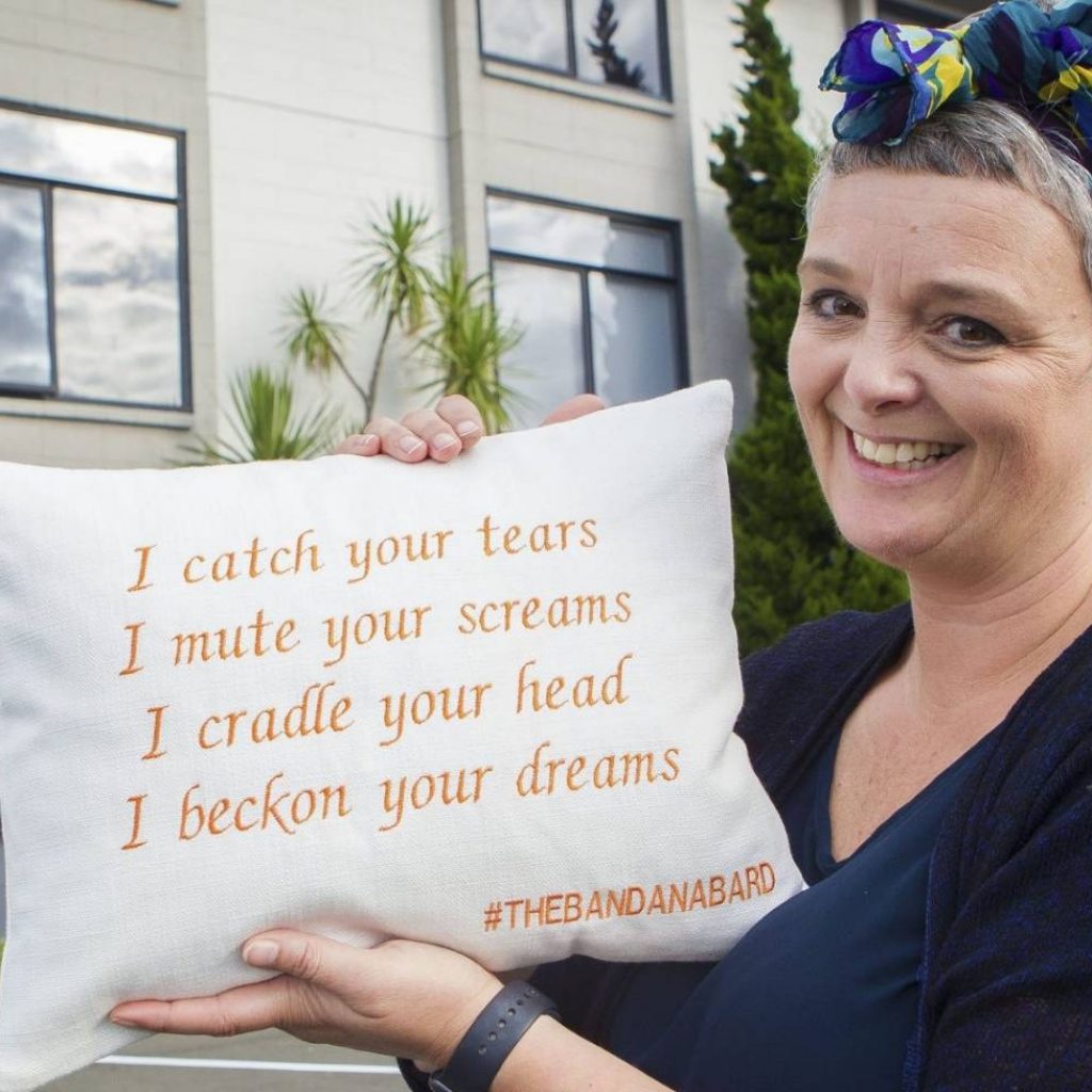 Poet Brings Poem On Your Pillow Day To Taranaki Stuffconz