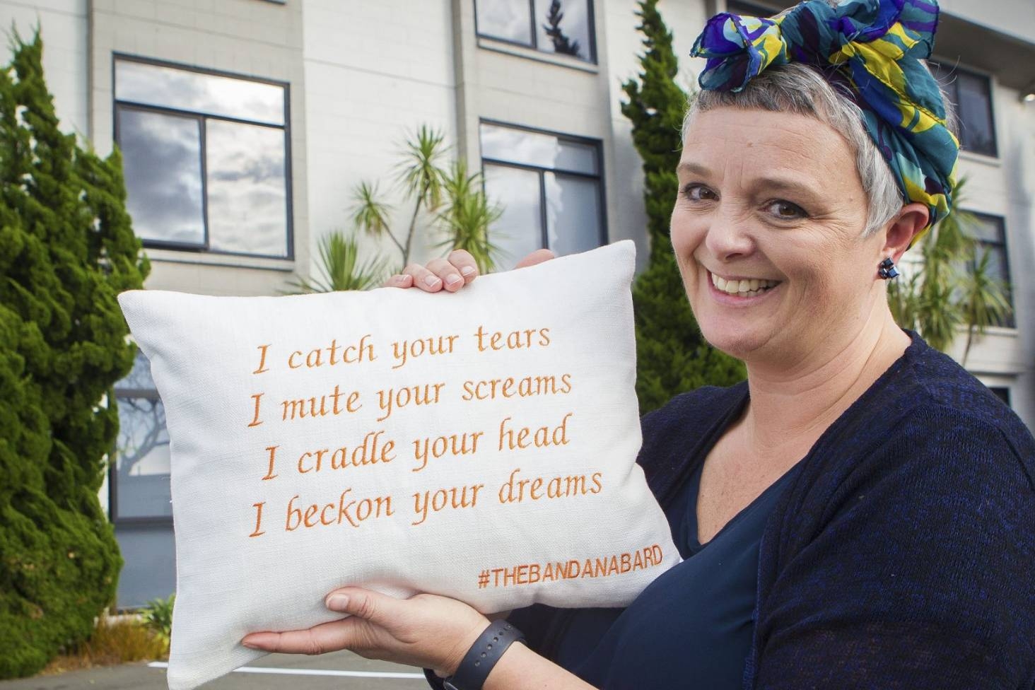 Poet Brings Poem On Your Pillow Day To Taranaki Stuffconz 