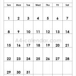 Print Free Blank July 2018 A4 Calendar From Wwwa4 Calendar