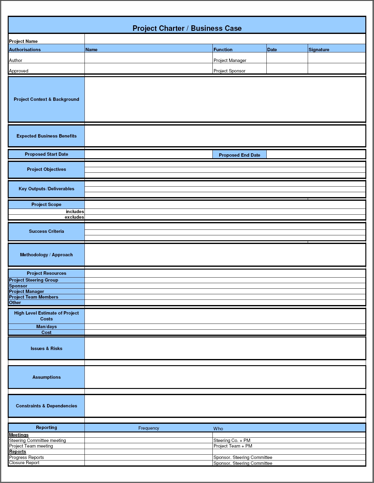 Project Charter Example Lgif 12131566 Work Templates Project 