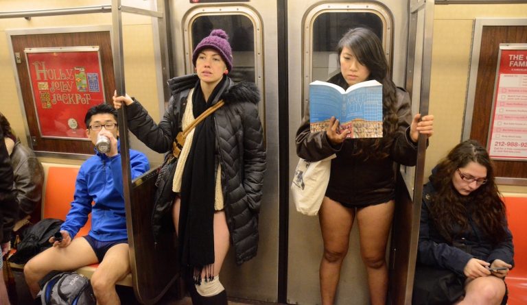 Video Shows New Yorkers On The Th Annual No Pants Subway Ride Daily