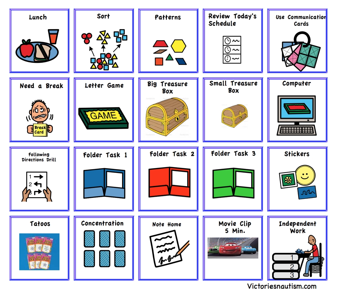 Schedule Activity And Task Cards