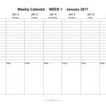 Schedule Template Free Intable Weekly Appointment Calendar Pages