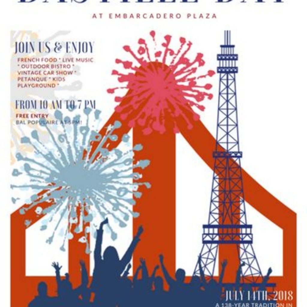 Sf Bastille Day 2018 In The Bay Area At Embarcadero Plaza