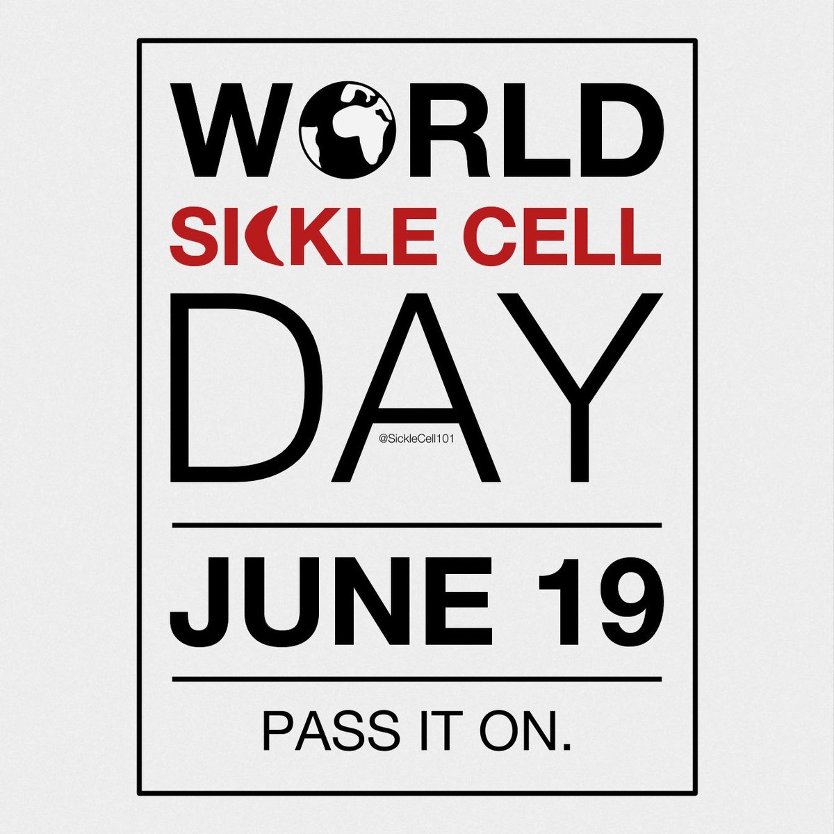 Sickle Cell 101 On Twitter Revamped An Oldie Old Awareness Post 