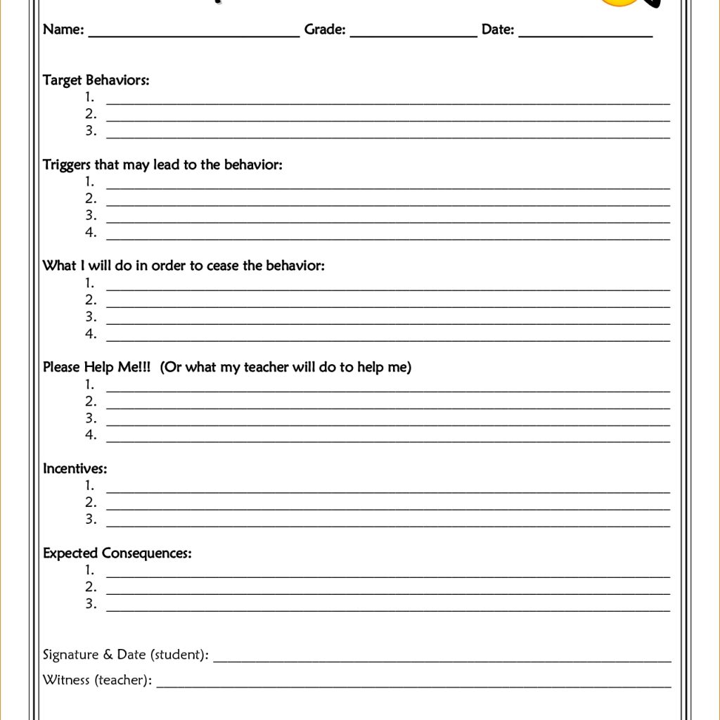 Template Behavior Contract Template