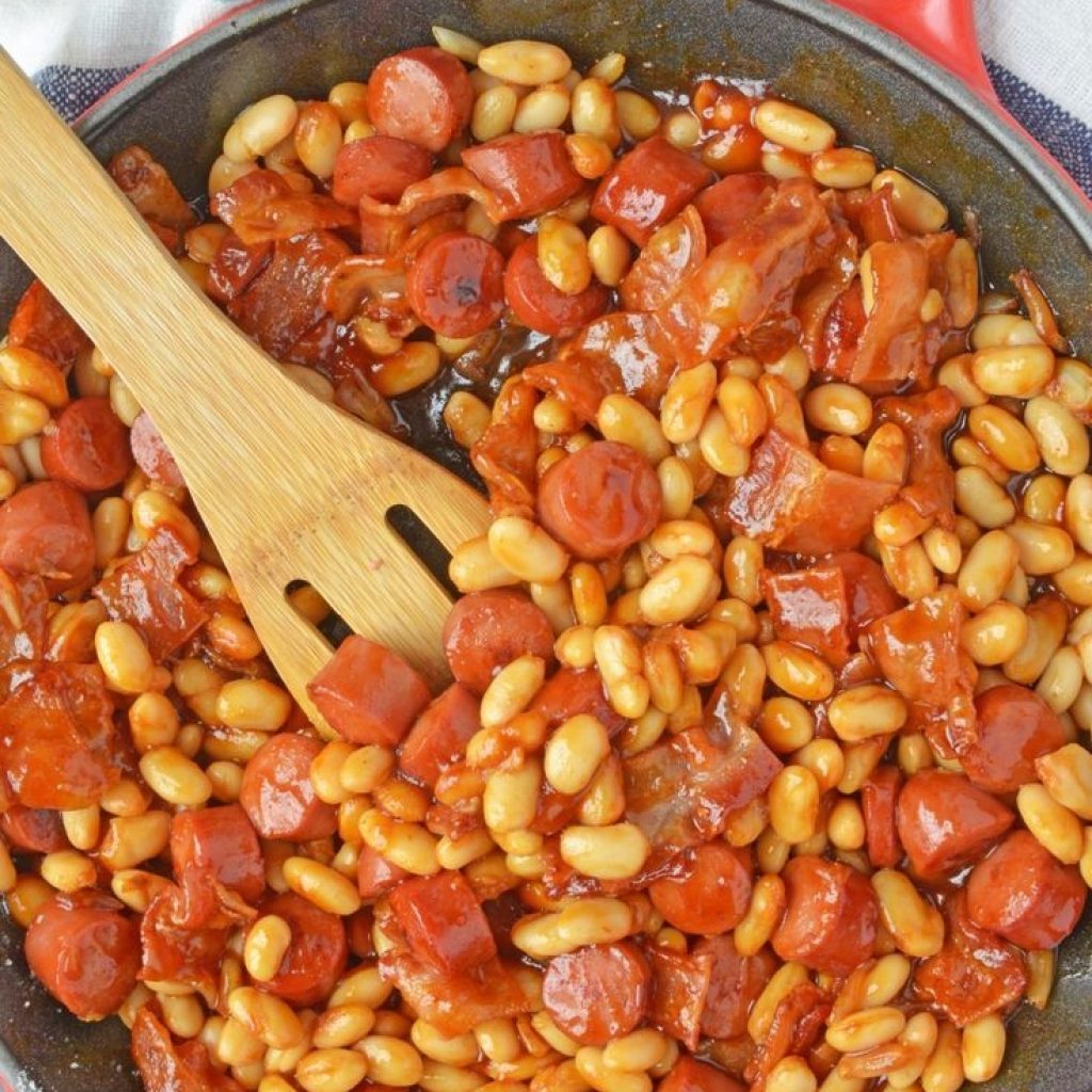 This Franks And Beans Recipe Is Made With Real Beef Hot Dogs And