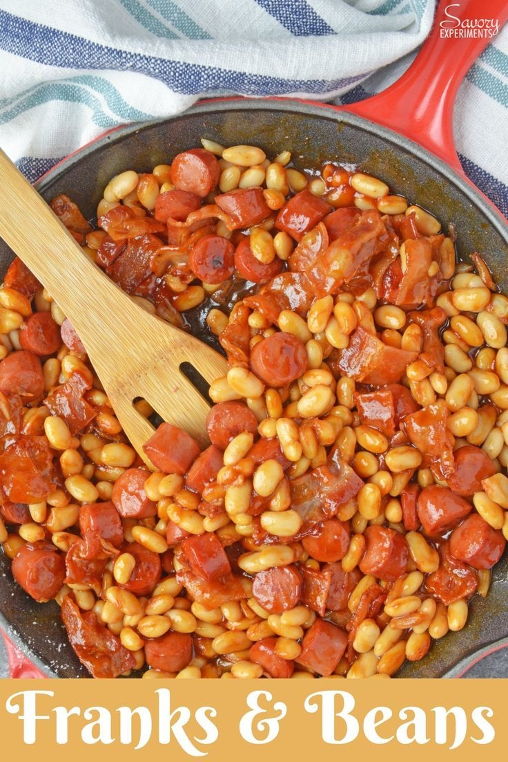 This Franks And Beans Recipe Is Made With Real Beef Hot Dogs And 