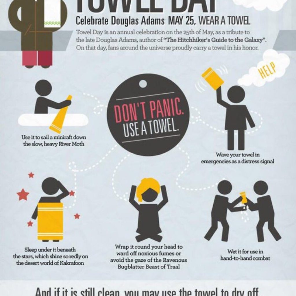 Towel Day Towelday Twitter