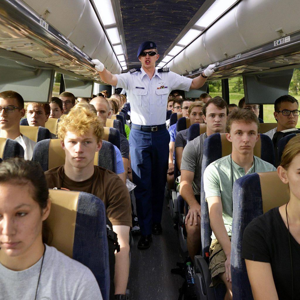 Us Air Force Academy Class Of 2019 Inprocessing Day