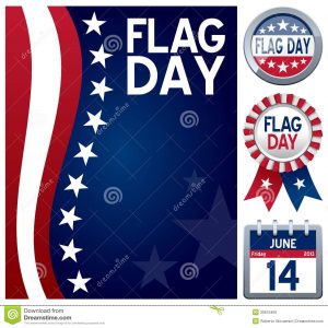 Usa Flag Day Set Stock Vector Illustration Of Abstract 30615405