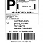 Usps Shipping Label Template Best And Professional Templates