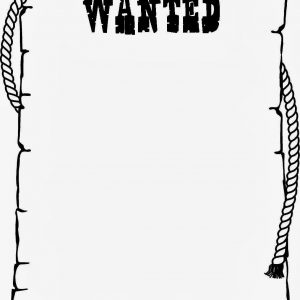 Wanted Poster Template For Kids Ctzobx5z Community Helpers Wild