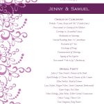 Wedding Program Templates Free Weddingclipart Wedding