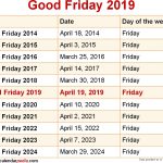 When Is Good Friday 2019 2020 Dates Of Good Friday