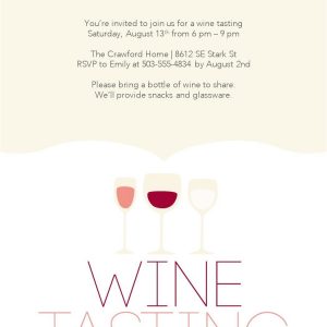 Wine Tasting Party Template Wine Tasting Invitations Free Party