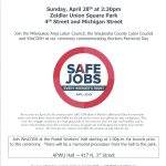 Workers Memorial Day 2019 Milwaukee Area Labor Council Afl Cio