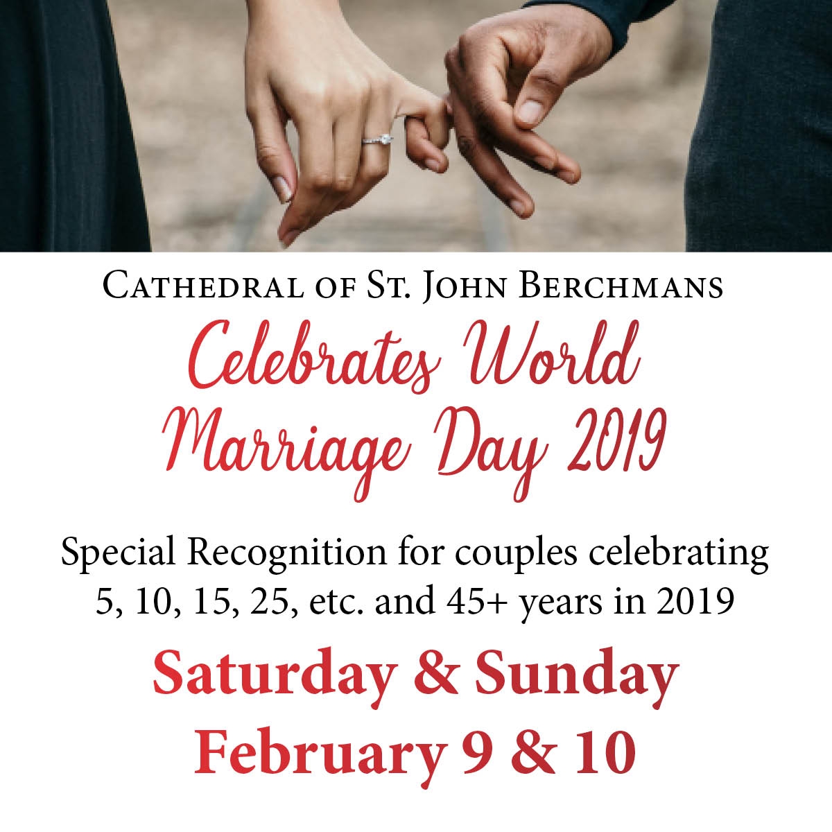 World Marriage Day 2019 Cathedral Of St John Berchmans