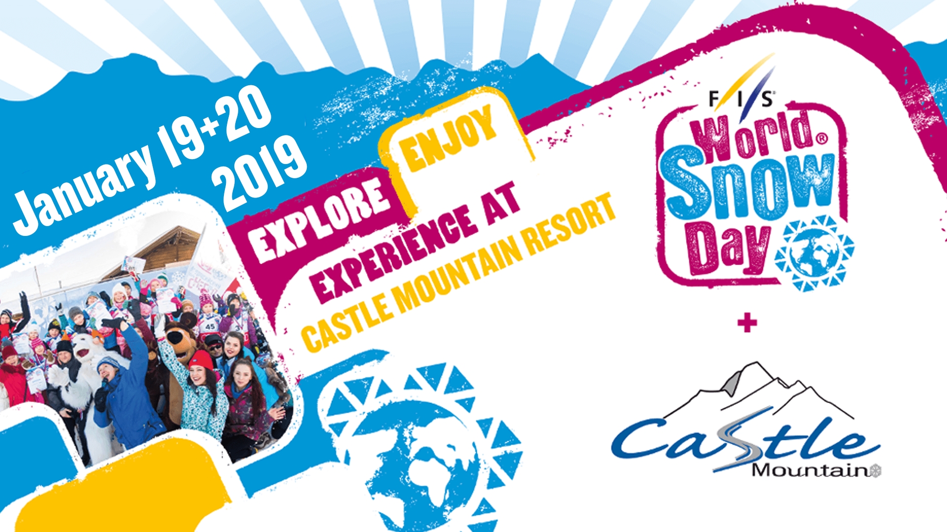 World Snow Day 2019 Castle Mountain Resort 