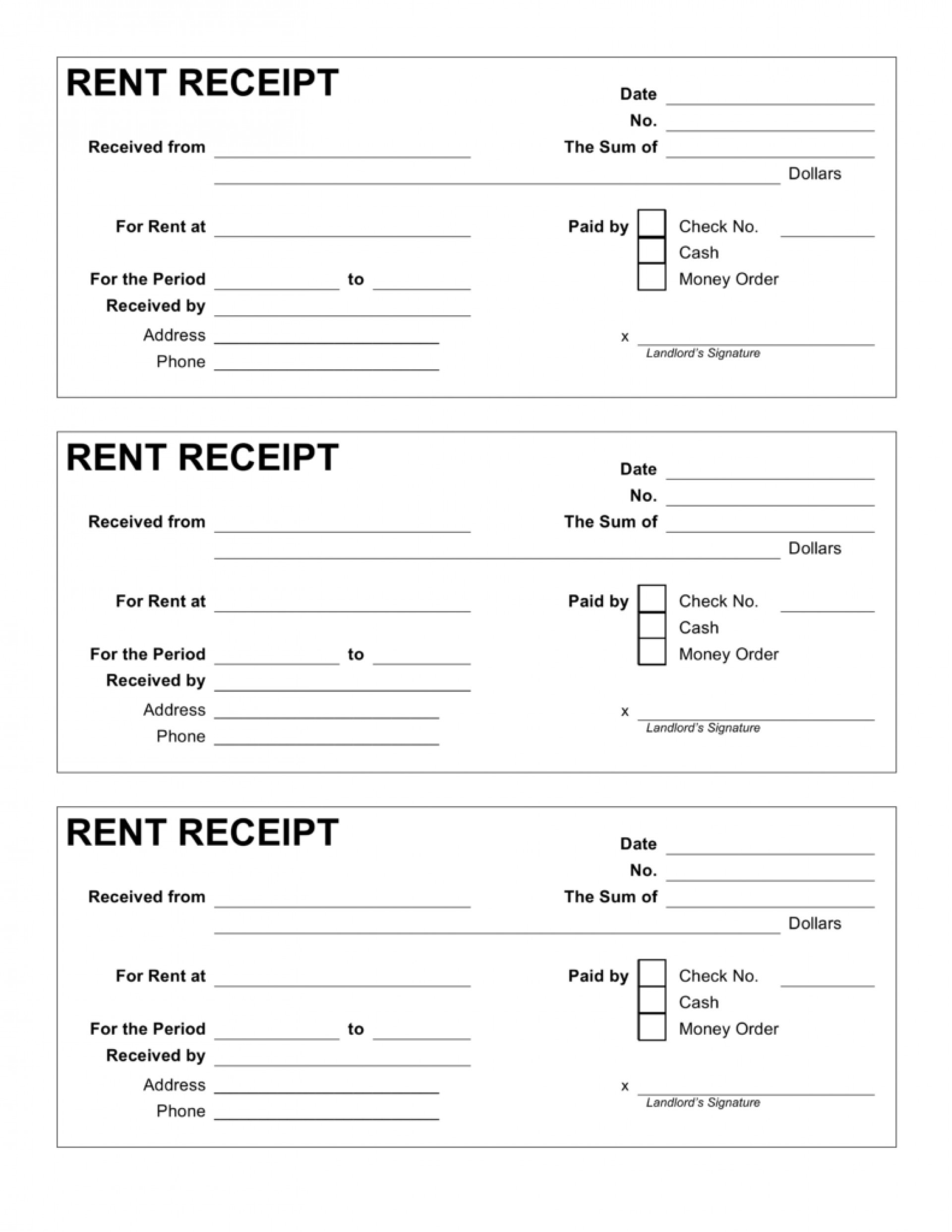 002 Rental Receipts Template Word Ideas Formidable Rent Receipt