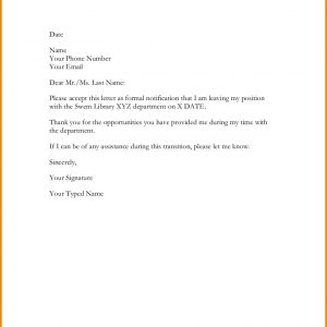 11 Sample Resignation Letter Cashier Resume Work Resignation