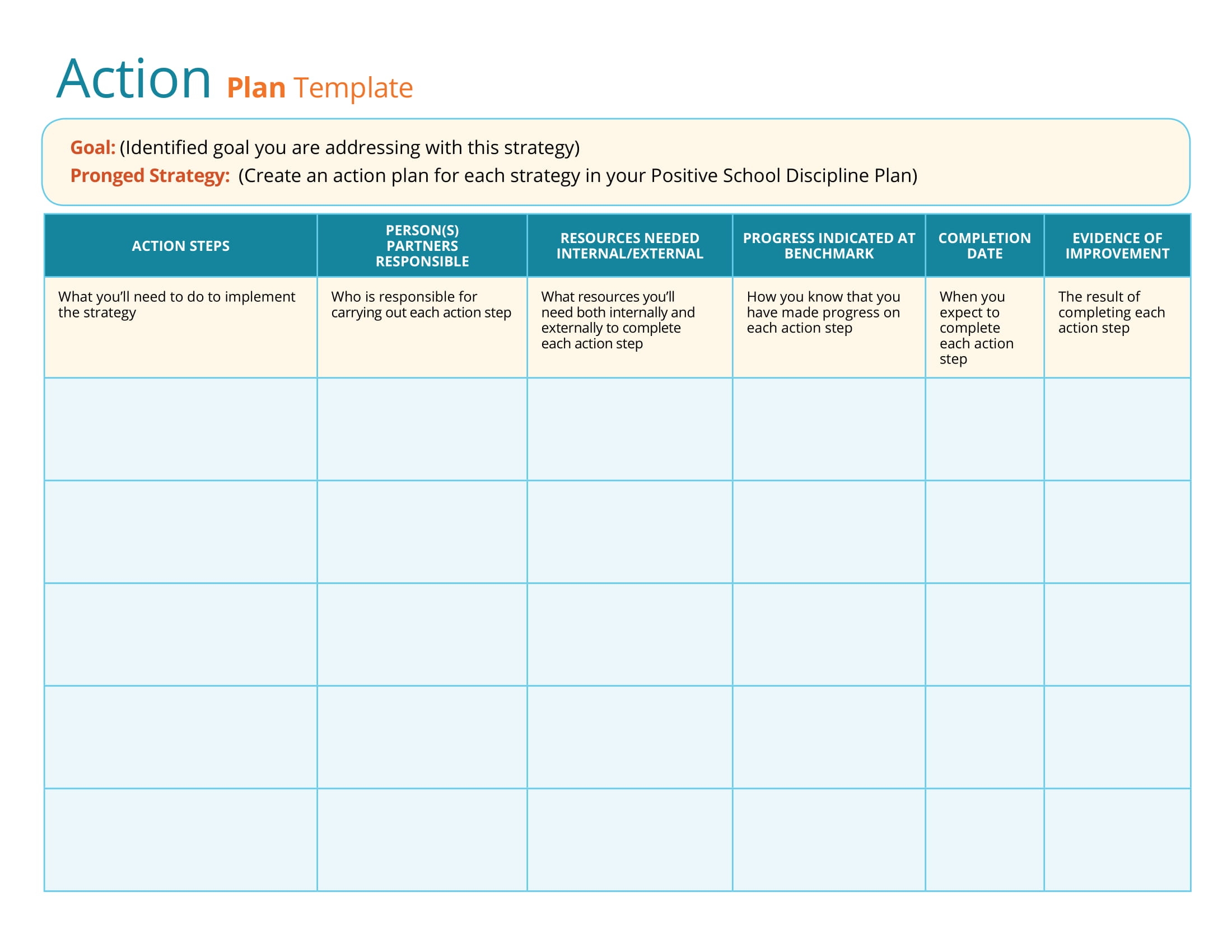 13 Printable Strategic Action Plan Examples Pdf Word Examples 