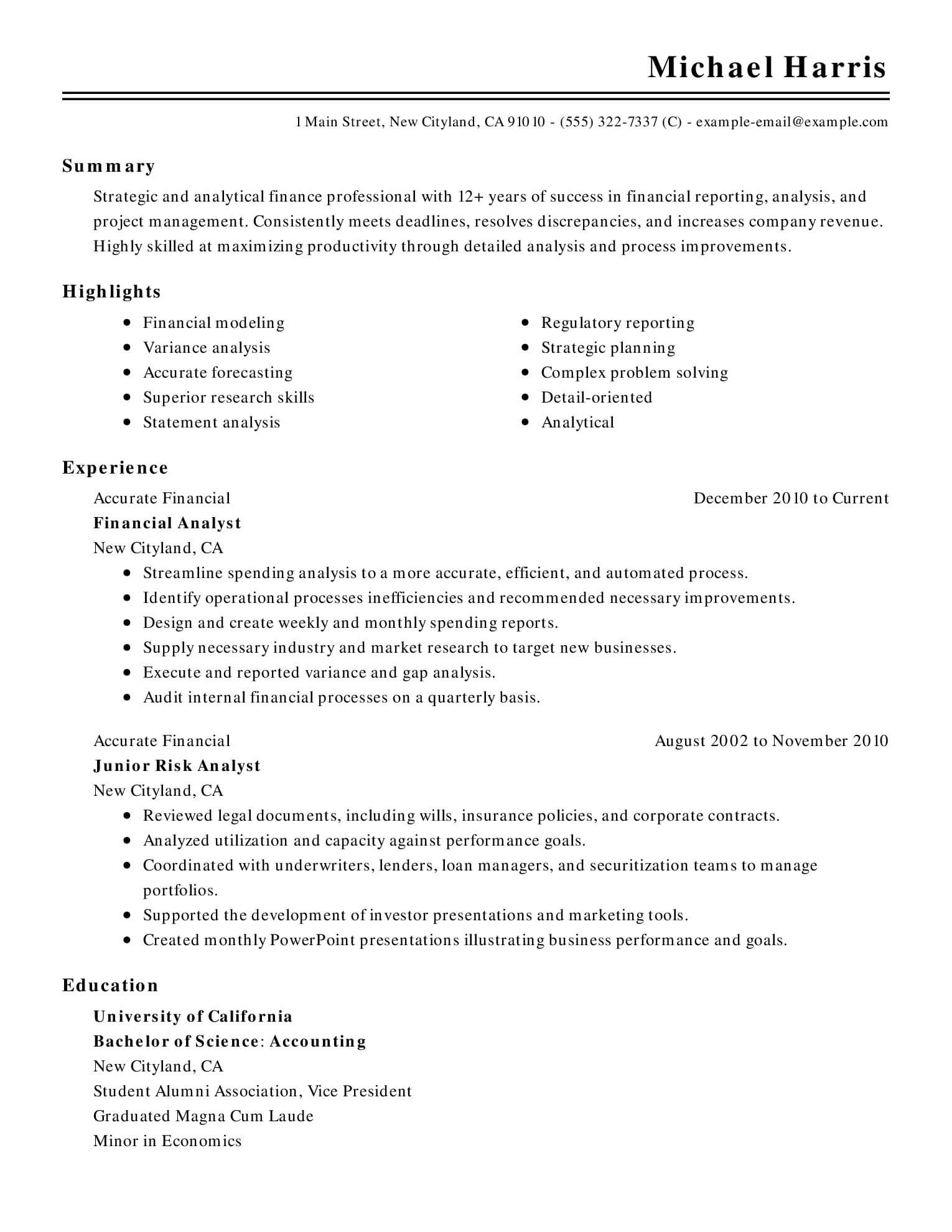 15 Of The Best Resume Templates For Microsoft Word Office Livecareer 