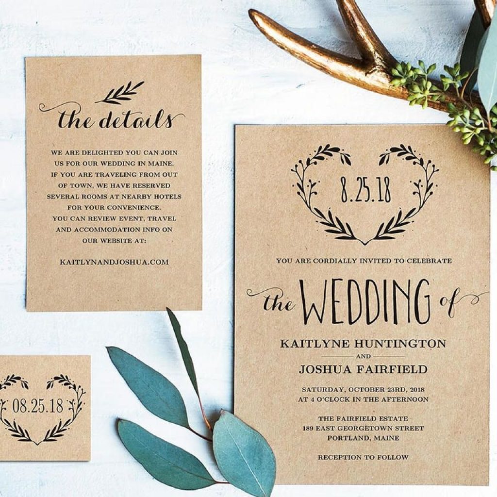 16 Printable Wedding Invitation Templates You Can Diy Wedding