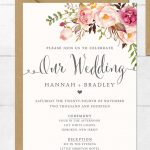 16 Printable Wedding Invitation Templates You Can Diy Wedding