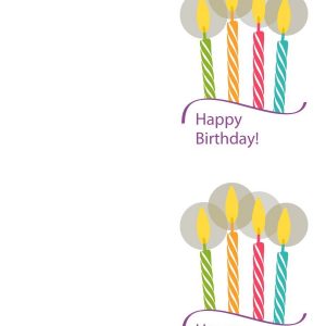 40 Free Birthday Card Templates Template Lab