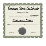 40 Free Stock Certificate Templates Word Pdf Template Lab