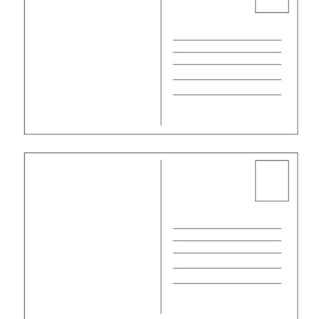 40 Great Postcard Templates Designs Word Pdf Template Lab