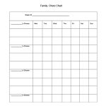 43 Free Chore Chart Templates For Kids Template Lab