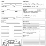 5 Vehicle Appraisal Forms Word Templates