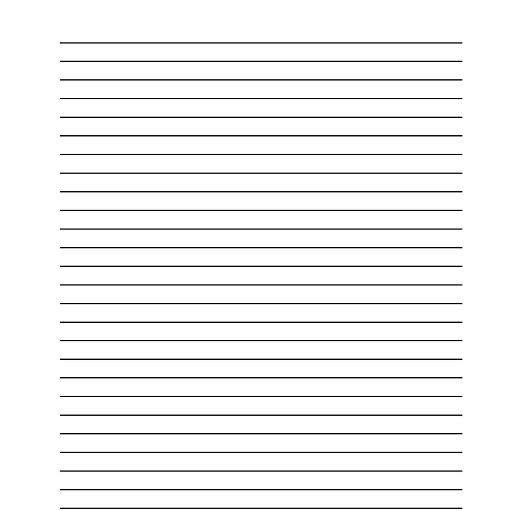 A4 Lined Paper Templates Print And Download 15 Templates Table Of