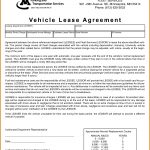 Agreement Free Printable Vehicle Lease Agreement Vehicle Lease