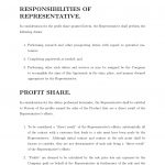 Agreements Profit Sharing Agreement Template Template