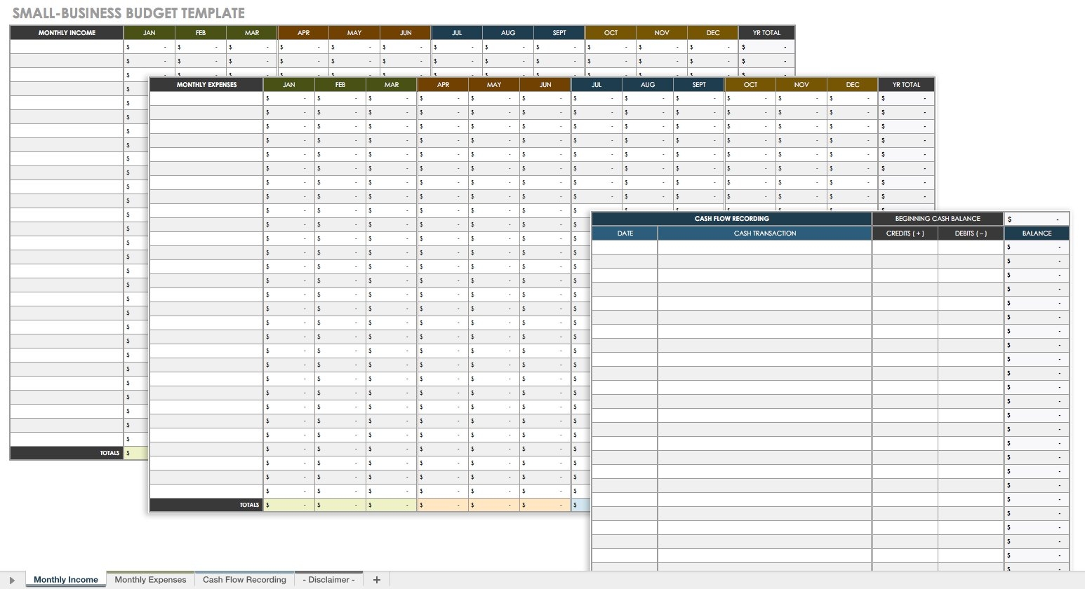 All The Best Business Budget Templates Smartsheet 