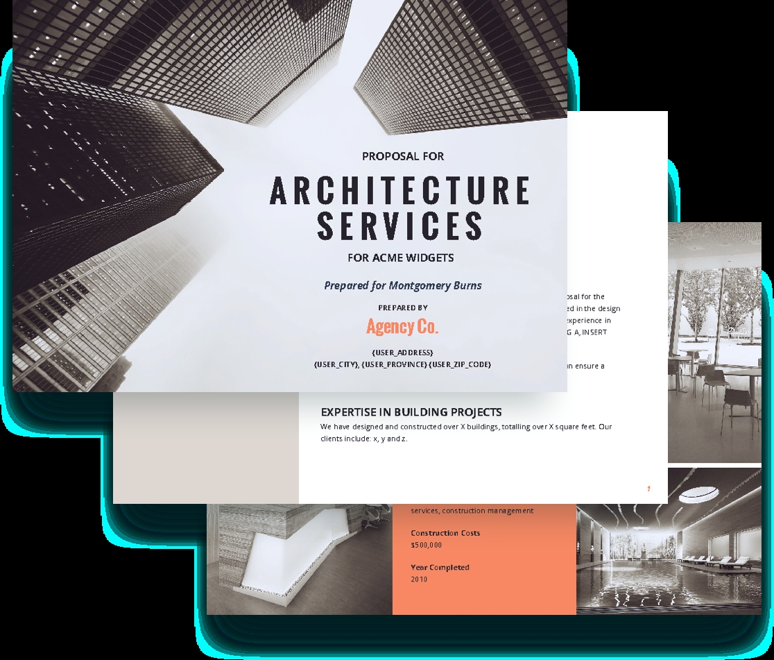 Architecture Proposal Template Free Sample Proposify