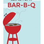 Bbq Cookout Free Printable Bbq Party Invitation Template