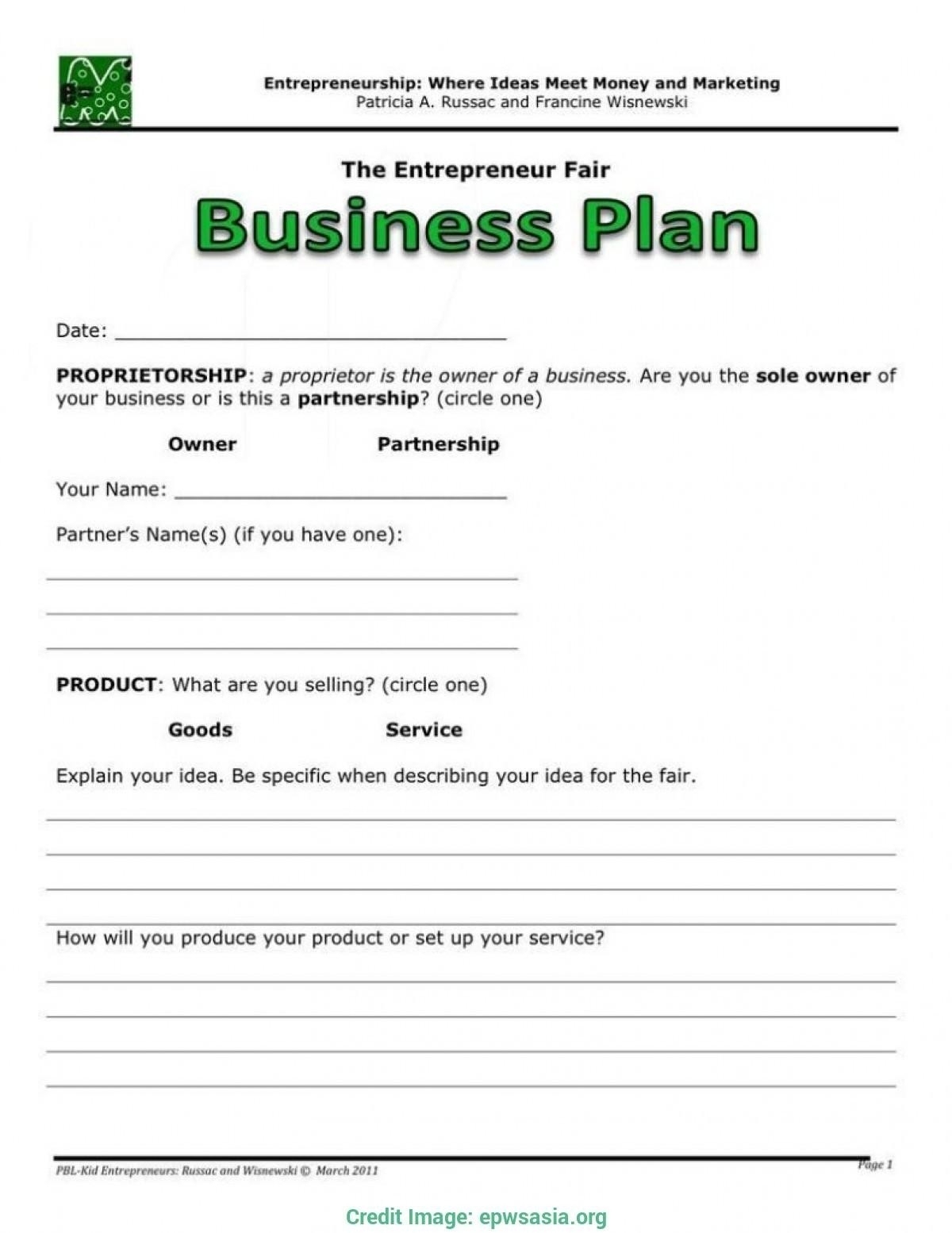 Blank Business Plan Template Word 152558585085 Download A With 