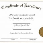 Business Pdf Award Certificate Template