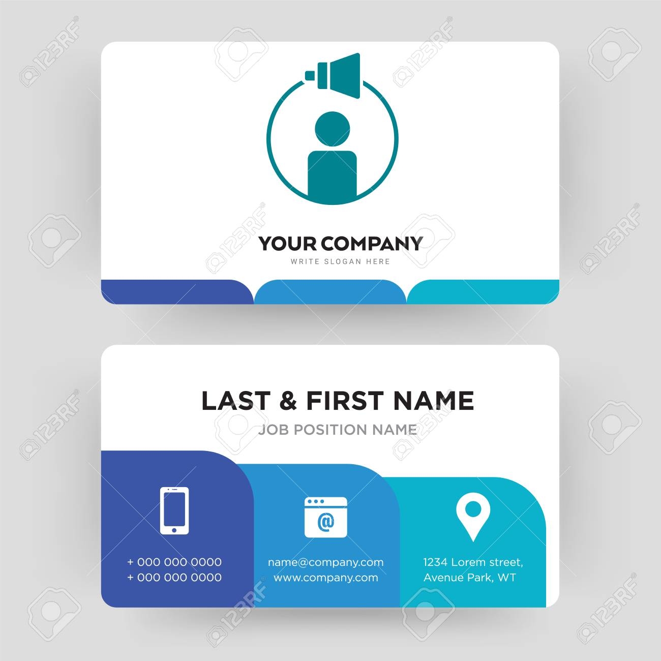 Campaign Management Business Card Design Template Visiting 