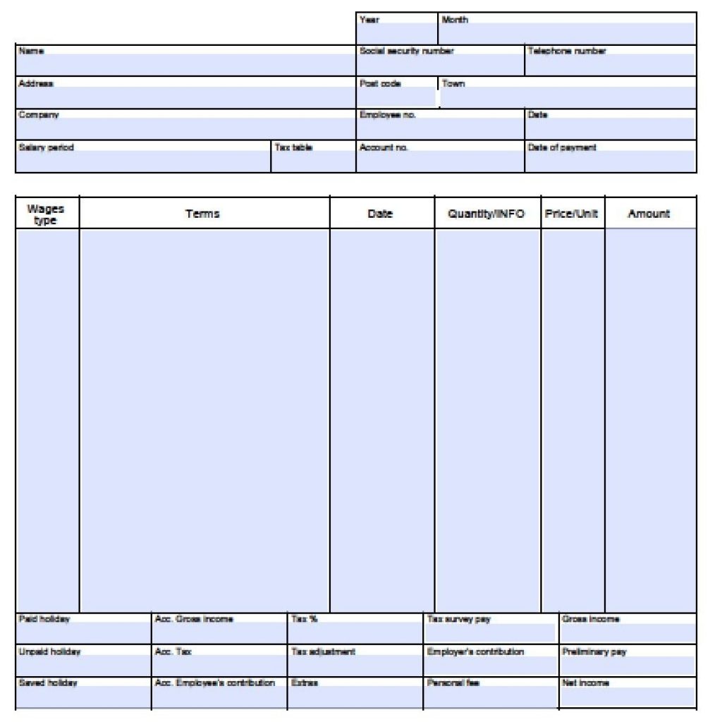 Check Stub Template Free Pay Stub Template Free Blank Usa Pay Stub